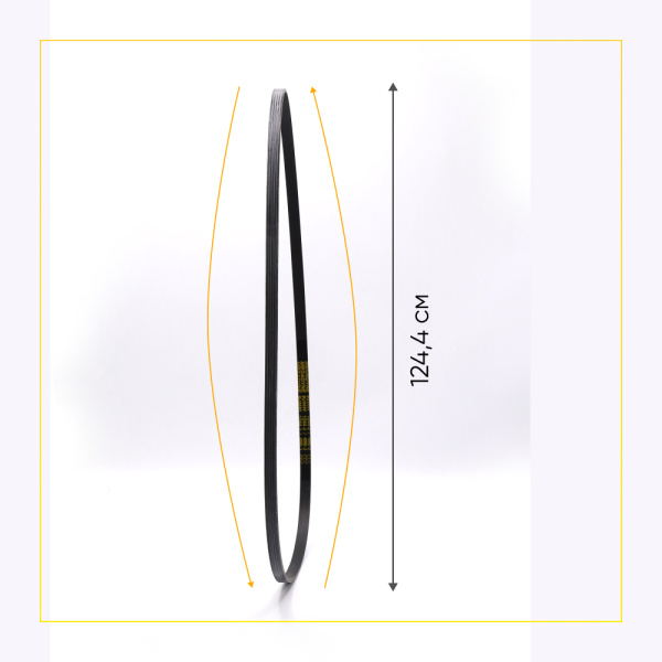 Ремень для стиральной машины 1244 J5 черный