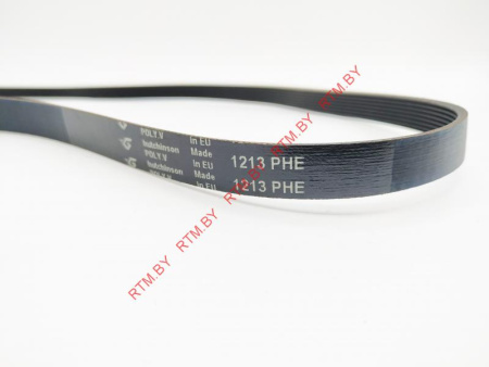 Ремень для стиральной машины 1213 h8 el черный