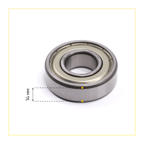 6204 zz NSK подшипник для стиральной машины (20x47x14 мм)