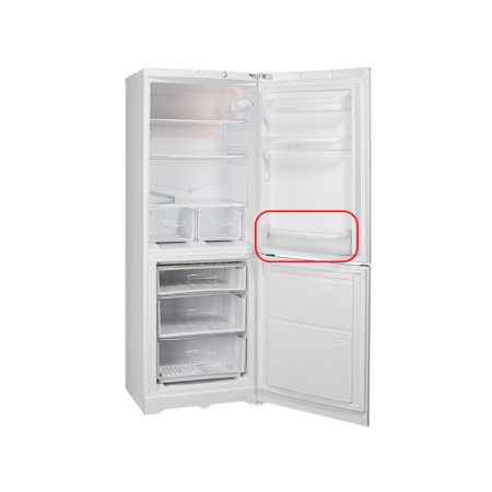 Полка двери холодильника Indesit/Ariston C00283484, нижняя