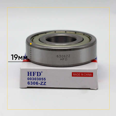 6306 zz HFD подшипник для стиральной машины (30x72x19 мм)
