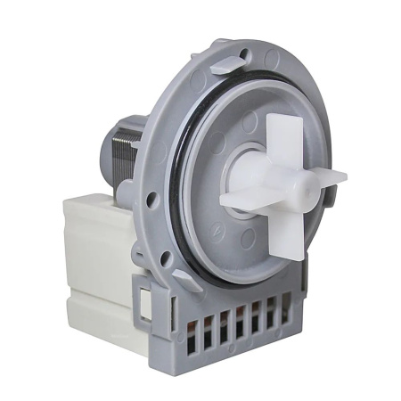 Насос сливной LEILI для стиральной машины, 3 самореза, клеммы назад раздельно, BPX2-184 (C00301531)