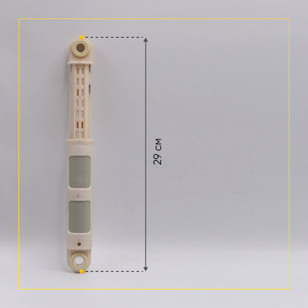 Амортизатор для стиральной машины Candy 120N, L 185/265 мм, D 11/11 мм, 41017170.