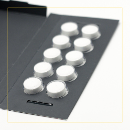 Таблетки для очистки от накипи и кофейных масел для кофемашин Bosch/Siemens TZ80001A, 00312097, 00311969 (упаковка 10 шт)