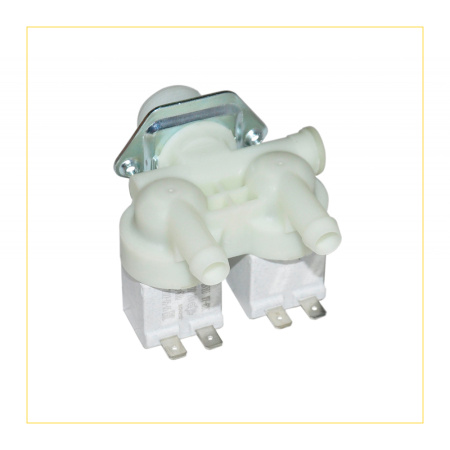 Электромагнитный клапан для стиральной машины 2-ой, 180 гр., 00208085