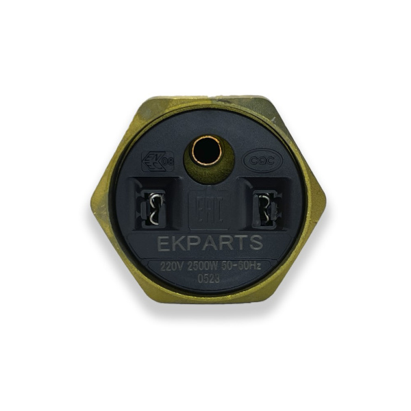 ТЭН для водонагревателя 2500 W, резьба 1+1/4, г-образный, медь