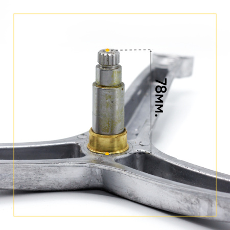 Крестовина барабана для стиральной машины Атлант 301362014 (6204/6205, вал 78мм)