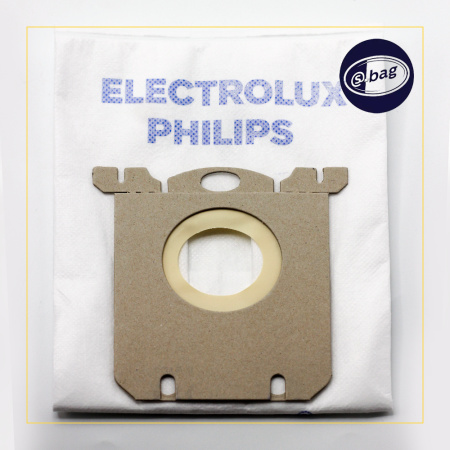 Комплект одноразовых пылесборников (мешков) для пылесоса Electrolux, Philips (s-bag, 4 шт.)