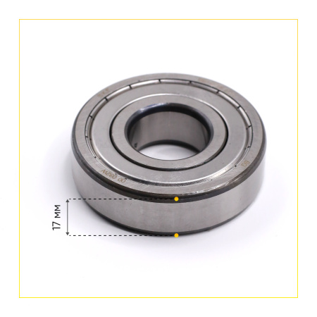 6305 zz SKF подшипник для стиральной машины (25x62x17 мм)