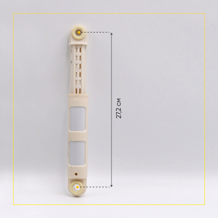 Амортизатор для стиральной машины универсальный 80N, L 185/270 мм., D 11/11 мм., длинный.
