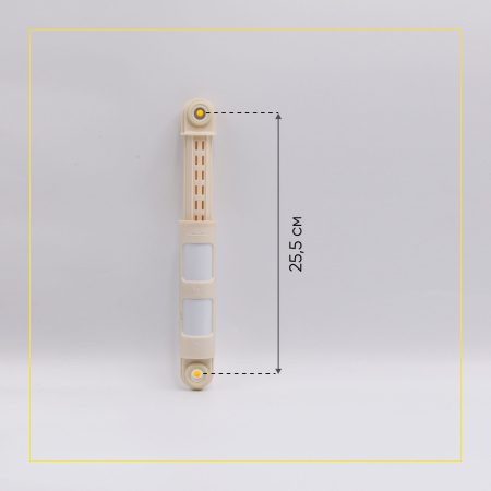 Амортизатор для стиральной машины универсальный 80N, L 165/255 мм., D 11/11 мм., короткий, 379430301