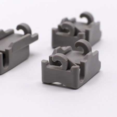 Крепление планки (гребенка) корзины для посудомоечной машины Bosch 00418674