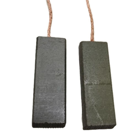 Угольные щетки, 5x13,5x40 клееные, провод по центру (комп. 2шт)