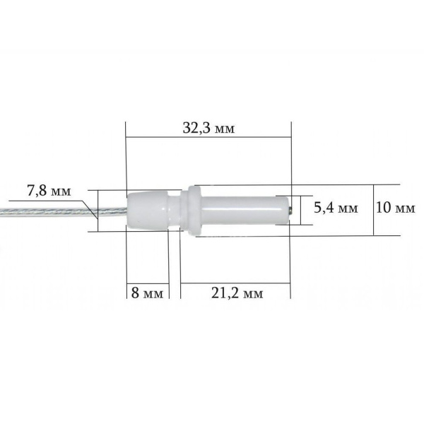 Свеча розжига для газовой плиты Gefest 15.04.000-04