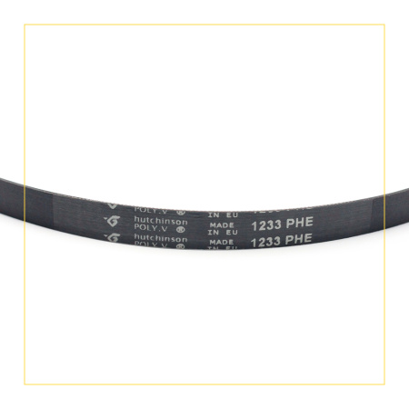 Ремень для стиральной машины 1233 h8 el черный