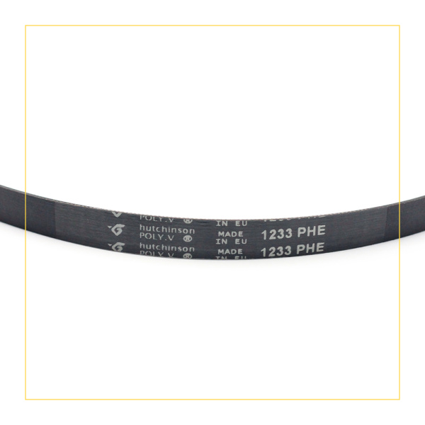 Ремень для стиральной машины 1233 h8 el черный