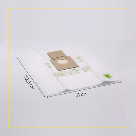 Комплект одноразовых пылесборников (мешков) для пылесоса Bosch, Siemens, тип P (4 шт.)