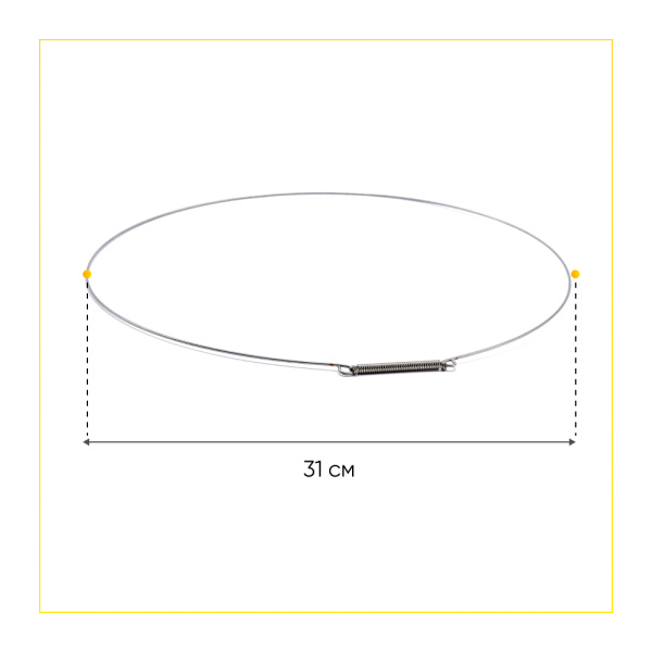 Хомут манжеты для стиральной машины LG 4861EN3004A наружный