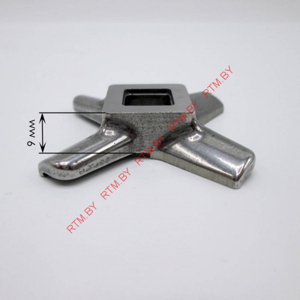 Нож для мясорубки Kenwood (4-гранный (квадрат) 10 мм)