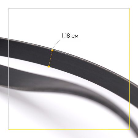 Ремень для стиральной машины 1244 J5 черный