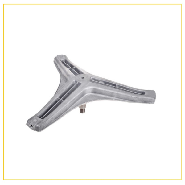 Крестовина барабана для стиральной машины LG 4434ER1004B, 4434ER1007B, 4434ER1007A (EBI726) (6205/6206, вал 106мм, под гайку)