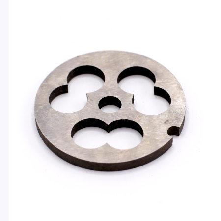 Решетка №4 колбасная универсальная для мясорубки ручной, Аксион, Бриз, Гамма, Дива, Помощниц (d-54мм сталь)