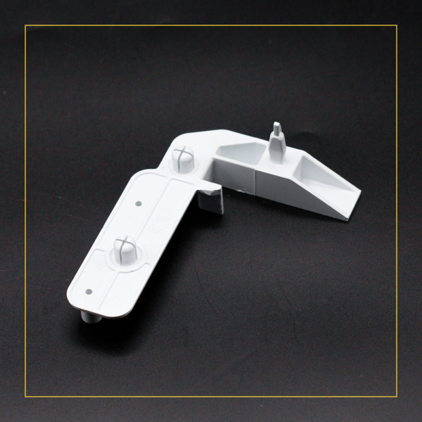 Кронштейн откидной панели Атлант нижний, левый 341410006201 (морозильной камеры)