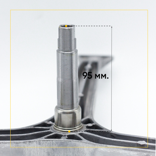 Крестовина барабана для стиральной машины Samsung DC97-11292A (6203/6204, вал 95mm) 5,2кг