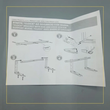 Кронштейн стеновой 420x400x780 мм acp101un