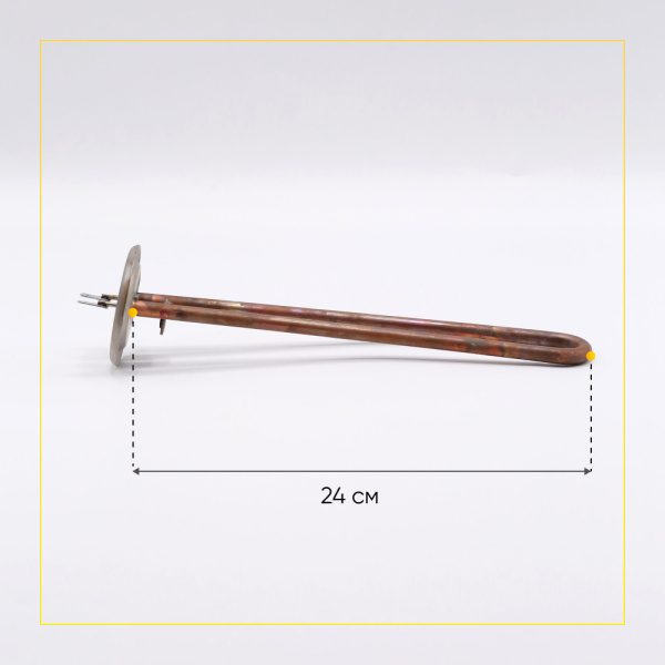 ТЭН для водонагревателя 700W, фланец Thermex, прямой, Thermowatt, wth000tx, 066056