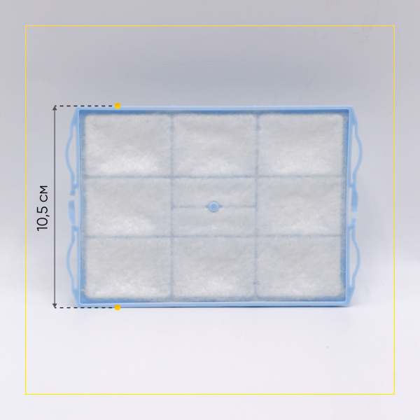 Моторный фильтр для пылесоса BOSCH, SIEMENS (аналог 618907 / VZ01MSF)