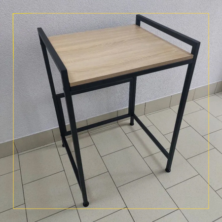 Стеллаж для стиральной и сушильной машины чёрный