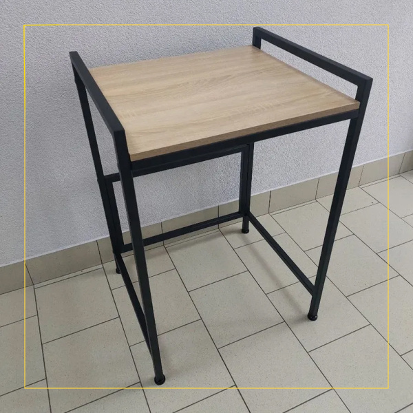 Стеллаж для стиральной и сушильной машины чёрный