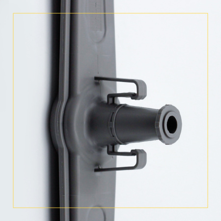 Разбрызгиватель (импеллер) нижний для посудомоечной машины Beko 1744400200 /Турция/