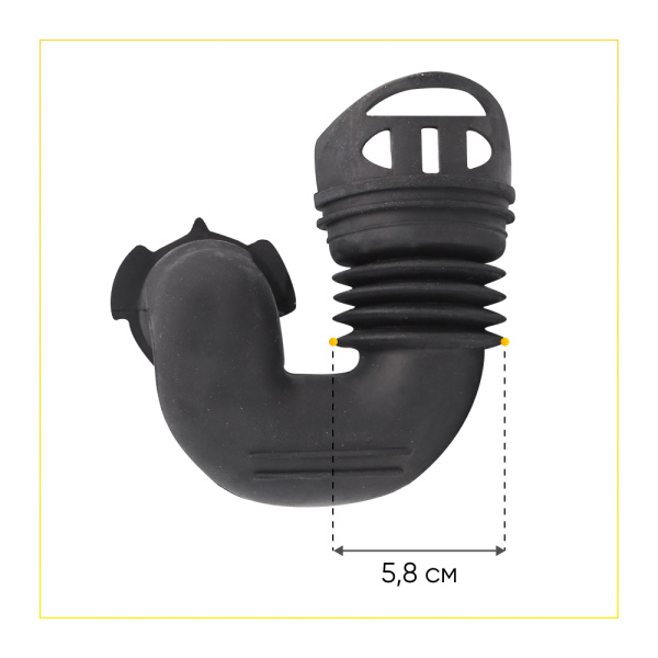 Патрубок заливной для стиральной машины LG 438ER2004A