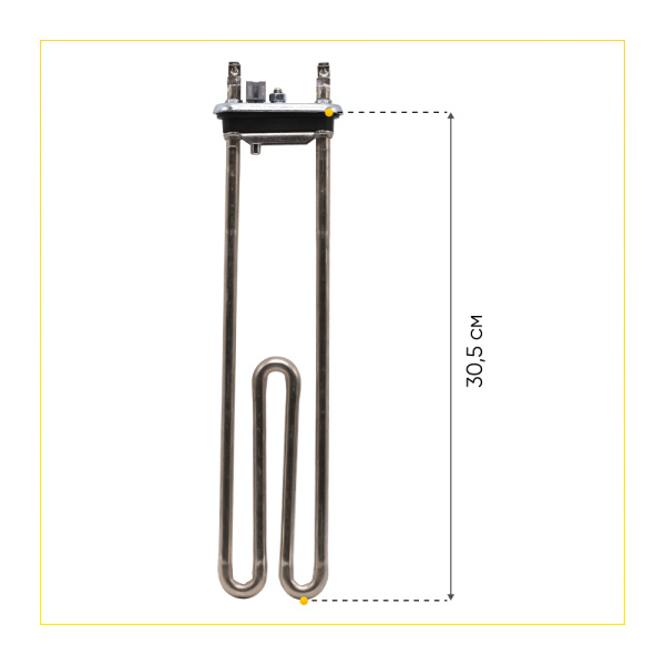 Тэн для стиральной машины LG, 2000W, L-305 мм, с датчиком, Kawai, AEG33121503