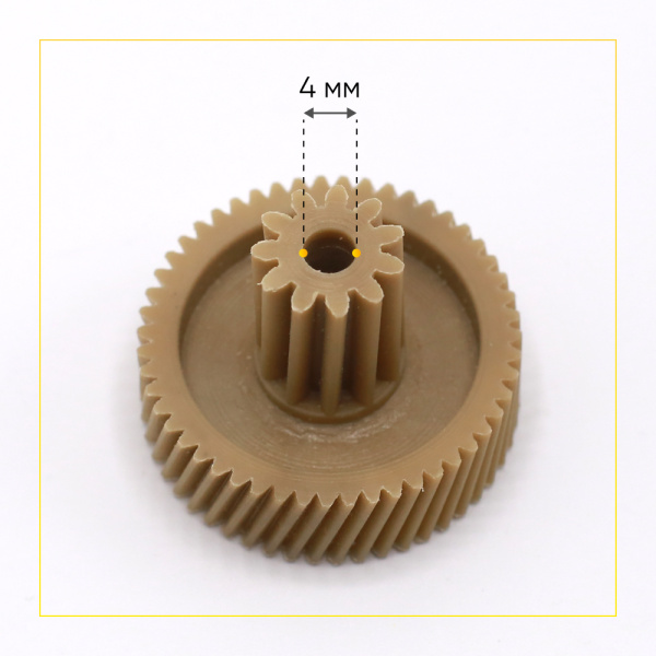 Шестерня для мясорубки Moulinex Д-31/12, зуб-51/11, косой/прямой