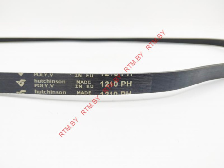 Ремень для стиральной машины 1210 h7 черный