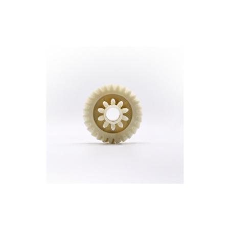 Шестерня Kenwood MG350 / MG352 / MG354 / MG36 средняя, Д-55/28 мм, Зуб- 27/10 шт(косой/прямой)