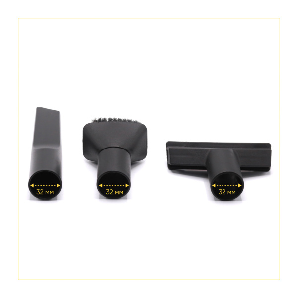 Набор насадок для пылесоса из 3-х предметов универсальный (диам.32мм)