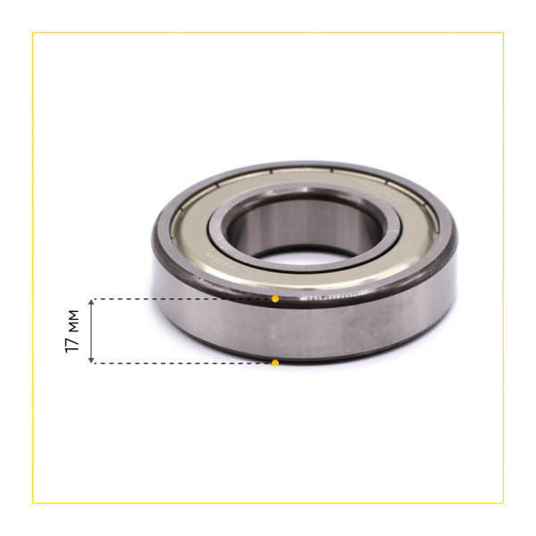 6207 zz NSK подшипник для стиральной машины (35x72x17 мм)