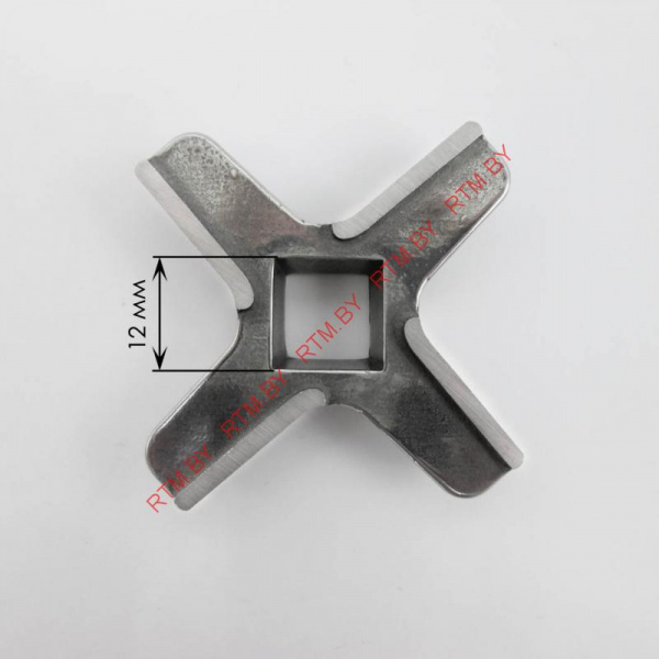 Нож для мясорубки Kenwood (4-гранный (квадрат) 10 мм)