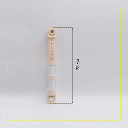 Амортизатор для стиральной машины универсальный 80N, L 165/255 мм., D 11/11 мм., короткий, 379430301