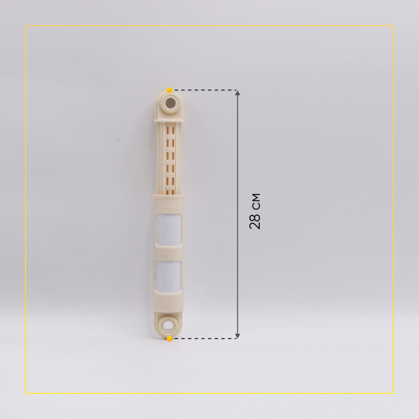 Амортизатор для стиральной машины универсальный 80N, L 165/255 мм., D 11/11 мм., короткий, 379430301