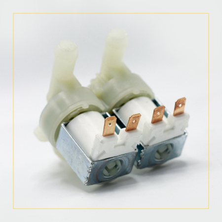 Электромагнитный клапан для стиральной машины 2-ой, 180 гр., 00208085