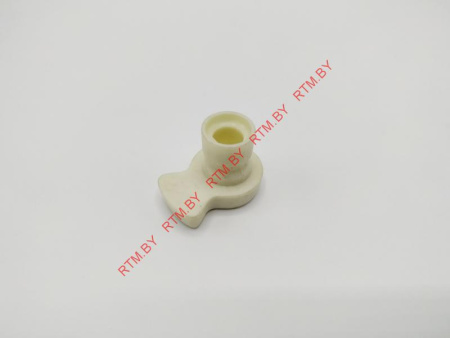 Коплер мотора тарелки (поддона) СВЧ низкий(H-19.5мм, T-6мм, под 1 лепесток)