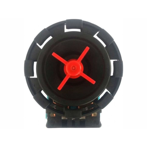 Насос сливной Plaset 8 защелок, клеммы назад раздельно,без улитки Насос сливной Plaset 8 защелок, клеммы назад раздельно,без улитки