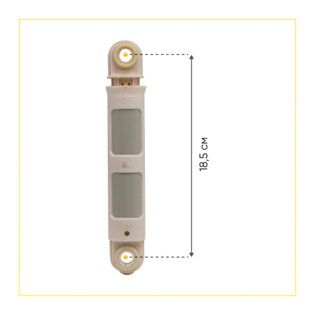 Амортизатор для стиральной машины Candy 120N, L 185/265 мм, D 11/11 мм, 41017170.