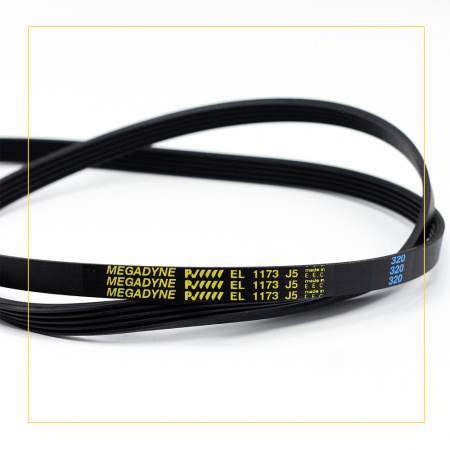 Ремень для стиральной машины 1173 j5 el черый 