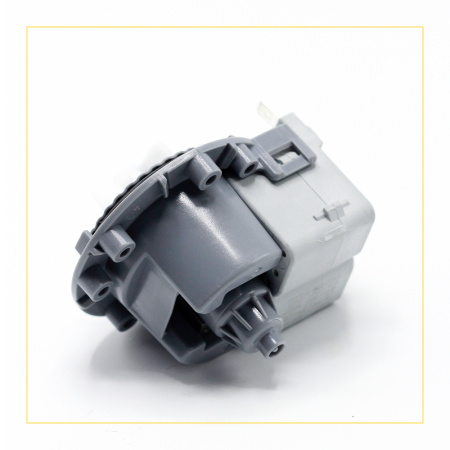 Насос сливной Hanyu для стиральной машины, 3 самореза, клеммы вперед раздельно, 9011172.